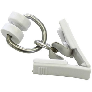 Rollringe mit Klammer für T-Schiene