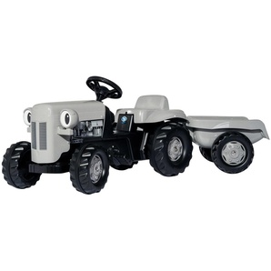 rolly toys® Tretfahrzeug Little Grey Fergie, Traktor mit Trailer