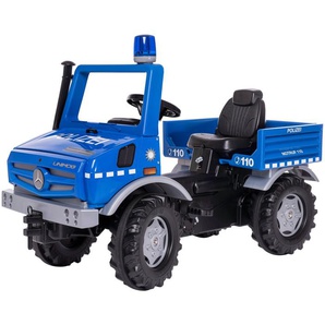 rolly toys® Tretfahrzeug rollyUnimog Polizei, inkl. rollyFlashlight