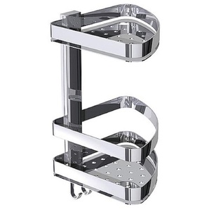 Roman Dietsche Design Eck-Duschkorb - 2 Etagen