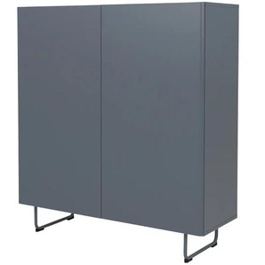 Roomers Highboard - blau - Materialmix - 120 cm - 131 cm - cm 43,0 | Möbel Kraft