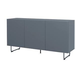 Roomers Sideboard - blau - Materialmix - 164 cm - 83 cm - cm 43,0 | Möbel Kraft