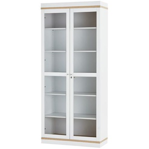 Vitrine  Case ¦ weiß ¦ Maße (cm): B: 88 H: 200 T: 36.0