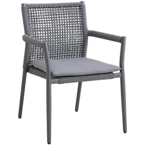 ROPERO Stapelstuhl, Matt grau