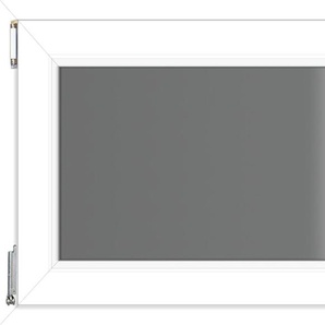 RORO TÜREN & FENSTER Kunststofffenster Fenster Gr. B/H: 100 cm x 75 cm, links, weiß Fenster