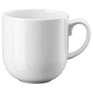 Rosenthal Kaffeebecher Casina, Weiß, Keramik, 400 ml, 8.8x8.9x11.6 cm, DIN EN ISO 14001, DIN EN ISO 9001, Kaffee & Tee, Tassen, Kaffeebecher