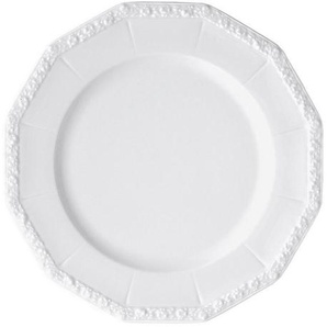 Rosenthal Platte Maria - Weiss, Weiß, Keramik, rund, 30.2x3x30.2 cm, Tischkultur & Servieren, Servierplatten