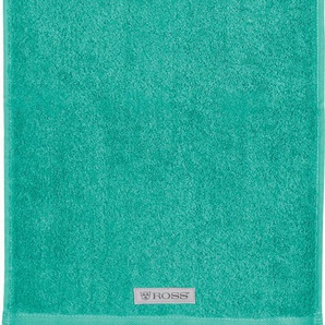 Gästehandtuch ROSS Sinfonie Handtücher (Packung) Gr. B/L: 30 cm x 50 cm (6 St.), blau (karibik) Gästehandtücher in modernen Unifarben