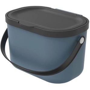 Rotho Abfallbehälter 25 Liter Albula | blau | Kunststoff | 22,2 cm | 17,2 cm | cm 15,0 |