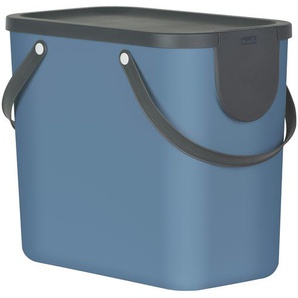 Müllsystem  Albula ¦ blau ¦ Kunststoff ¦ Maße (cm): B: 40 H: 34 T: 23.5