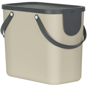 Rotho Müllsystem  Albula ¦ braun ¦ Kunststoff ¦ Maße (cm): B: 40 H: 34 T: 23.5