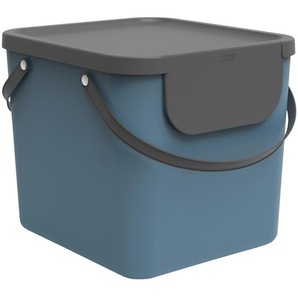 Abfallbehälter  Albula - blau - Kunststoff, Kunststoff - 39,8 cm - 35,8 cm - 33,9 cm | Möbel Kraft