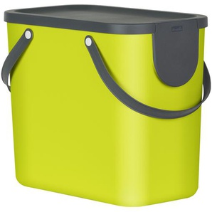 Abfallbehälter  Albula - grün - Kunststoff, Kunststoff - 40 cm - 34 cm - 23,5 cm | Möbel Kraft