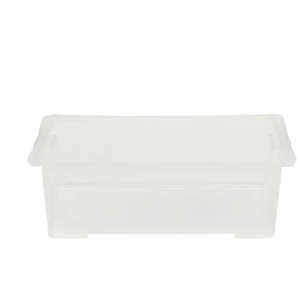 Rotho Aufbewahrungsbox EVO EASY - transparent/klar - Kunststoff - 39,2 cm - 18,3 cm | Möbel Kraft
