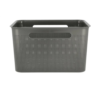 Rotho Aufbewahrungsbox | grau | Polypropylen | 36 cm | 21 cm | cm 26,0 |