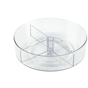 Rotho Drehteller  Cauma ¦ transparent/klar ¦ Kunststoff ¦ Maße (cm): B: 29 H: 29 T: 7.0  Ø: 29