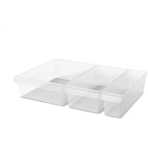 Rotho Kühlschrankorganizer-Set  Loft ¦ transparent/klar ¦ Kunststoff ¦ Maße (cm): B: 31 H: 22 T: 9.0
