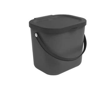 Rotho Müllsystem  Albula ¦ grau ¦ Kunststoff ¦ Maße (cm): B: 23,5 H: 20,8 T: 20.0