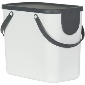 Rotho Müllsystem Albula - weiß - Kunststoff - 40 cm - 34 cm - cm 23,5 | Möbel Kraft