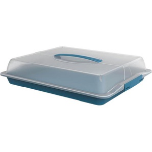 Rotho Partybutler, Kunststoff, rechteckig, 39x9.8x47.5 cm, Reach, DIN EN ISO 14001, DIN EN ISO 9001, lebensmittelecht, Tragegriff, Backen,