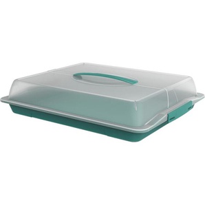 Rotho Partybutler, Kunststoff, rechteckig, 39x9.8x47.5 cm, Reach, DIN EN ISO 14001, DIN EN ISO 9001, lebensmittelecht, Tragegriff, Backen,