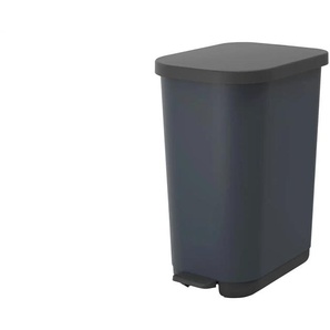 Rotho Treteimer Ribo - blau - Kunststoff - 40 cm - 28,5 cm - cm 51,3 | Möbel Kraft
