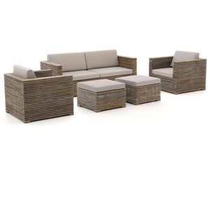 ROUGH-C Sessel-Sofa Lounge-Set 5-teilig