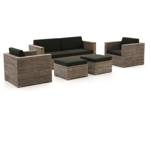 ROUGH-C Sessel-Sofa Lounge-Set 5-teilig