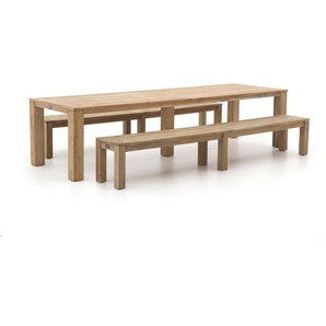ROUGH-X 320 cm Picknick Sitzgruppe 3-teilig