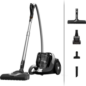 ROWENTA Bodenstaubsauger RO7C66 Green Force Cyclonic Effitech Staubsauger schwarz (schwarz, grau) Bodenstaubsauger