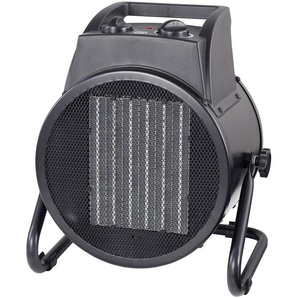 ROWI Keramikheizlüfter HKG 5000/2/1 Heizstrahler Heizleistung min.max. 3–5 KW, mobil verwendbar schwarz Heizlüfter