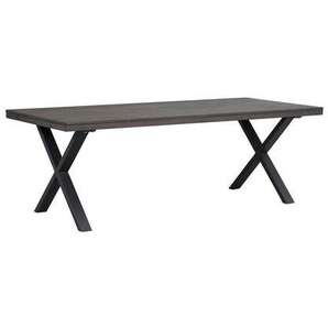 Rowico Esstisch Brooklyn mit X-Gestell 220x95 cm 119824