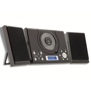 ROXX Stereoanlage MC 201, CD, Radio, schwarz 220510