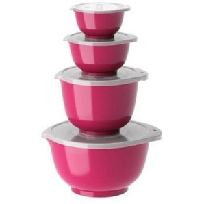 Rosti - Margrethe Bowls - Set of 4  Lids Beetroot