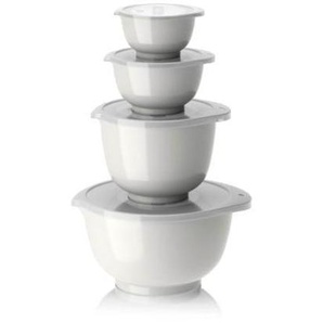 Rosti - Margrethe Bowls - Set of 4  Lids White