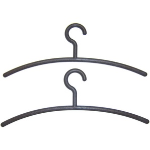 Kleiderbügel RUCO schwarz Kleiderbügel Kunststoff