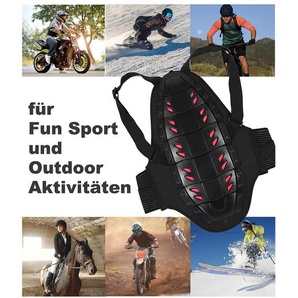 Rückenprotektor »Spine-6« - rot -