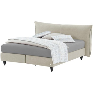 RUF Boxspringbett  Senta K ¦ beige ¦ Maße (cm): B: 202 H: 119