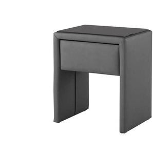 RUF Nachttisch Tiso - grau - Materialmix - 51 cm - 58 cm - cm 39,0 | Möbel Kraft