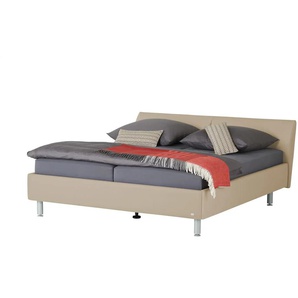 RUF Polsterbett mit Bettkasten Casa - beige - Materialmix - 194 cm - 87 cm | Möbel Kraft