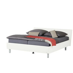 RUF Polsterbett mit Bettkasten Casa - weiß - Materialmix - 174 cm - 87 cm | Möbel Kraft