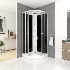 Runddusche Marwell Black Round
