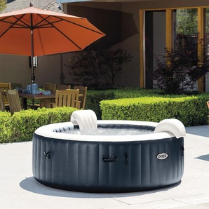Runder aufblasbarer Whirlpool Marineblau 4 Sitze - 196 x 71 cm Hespéride