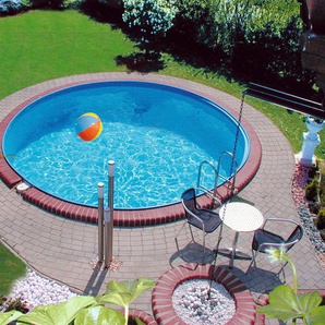 Rundpool MY POOL BWT Premium Rund Schwimmbecken Gr. Ø/B/H/L: 400 cm x Breite x Höhe 135 cm x Länge, 17000 l, weiß Rundpools