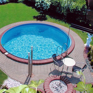 Rundpool MY POOL BWT Premium Rund Schwimmbecken Gr. Ø/B/H/L: 600 cm x Breite x Höhe 135 cm x Länge, 36000 l, weiß Rundpools