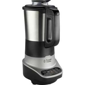 RUSSELL HOBBS Standmixer mit Kochfunktion 21480-56 Zerkleinerer 8 Programme silberfarben (schwarz, silberfarben) Standmixer