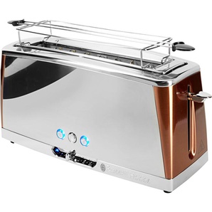 RUSSELL HOBBS Toaster Luna Copper Accents 24310-56 braun (kupferfarben) 2-Scheiben-Toaster