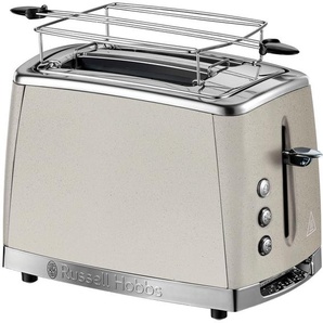 RUSSELL HOBBS Toaster Luna Stone 26970-56 beige (sand) 2-Scheiben-Toaster
