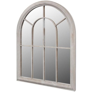 Rustikaler Gartenspiegel Bogen 69×89 cm für Indoor und Outdoor