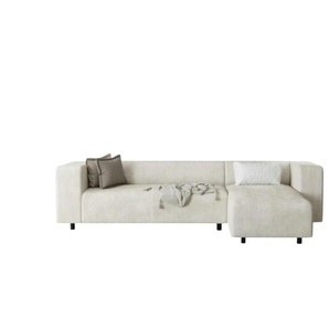 S-STYLE Ecksofa  Oskar ¦ beige ¦ Maße (cm): B: 240 H: 65